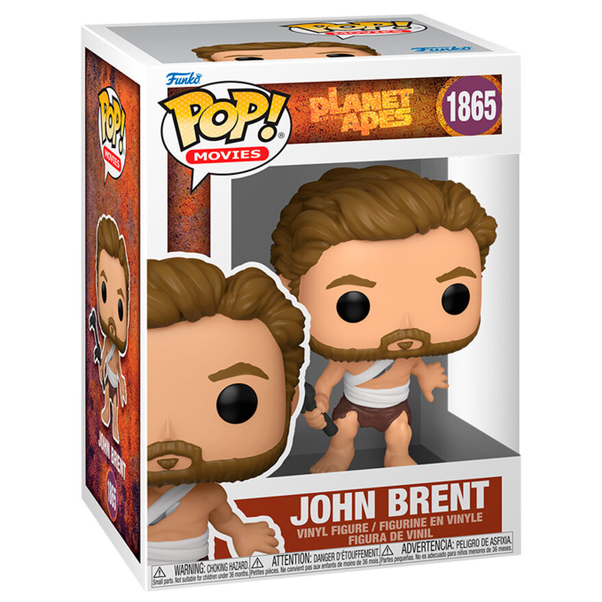 Imagen 2 - Figura Pop El Planeta De Los Simios John Brent