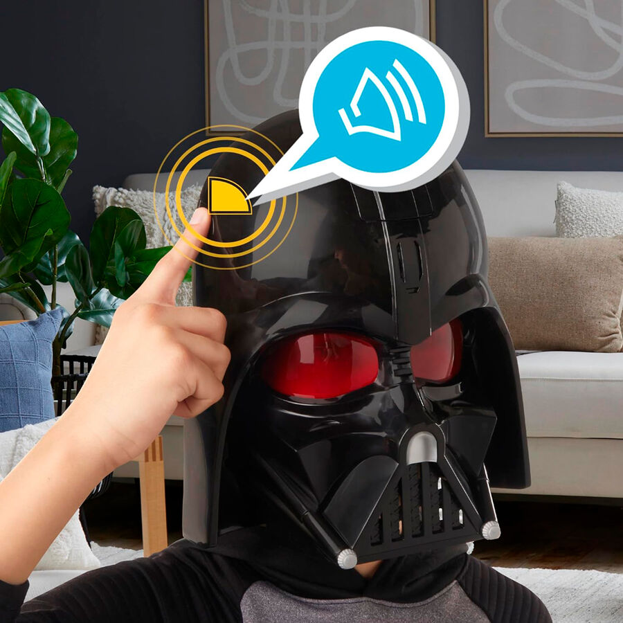 Imagen de Mascara Electronica Darth Vader Star Wars parte de nuestra colección en Espadas y más, sitio oficial.