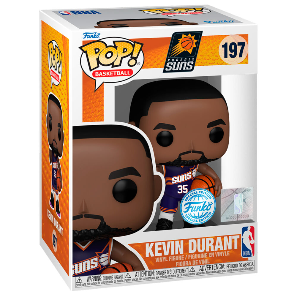 Imagen 2 de Figura Pop Nba Suns Kevin Durant Exclusive