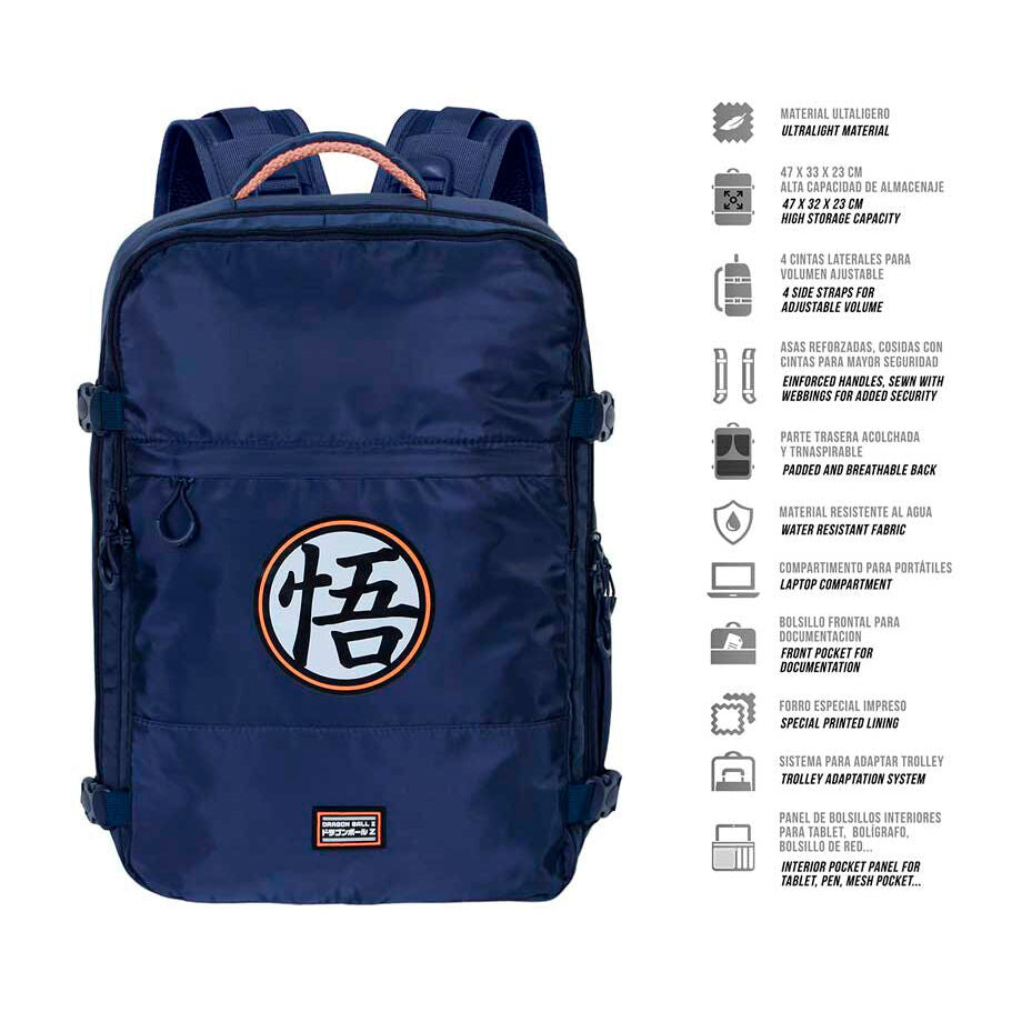 Imagen 4 - Mochila Symbol Dragon Ball Z 49Cm