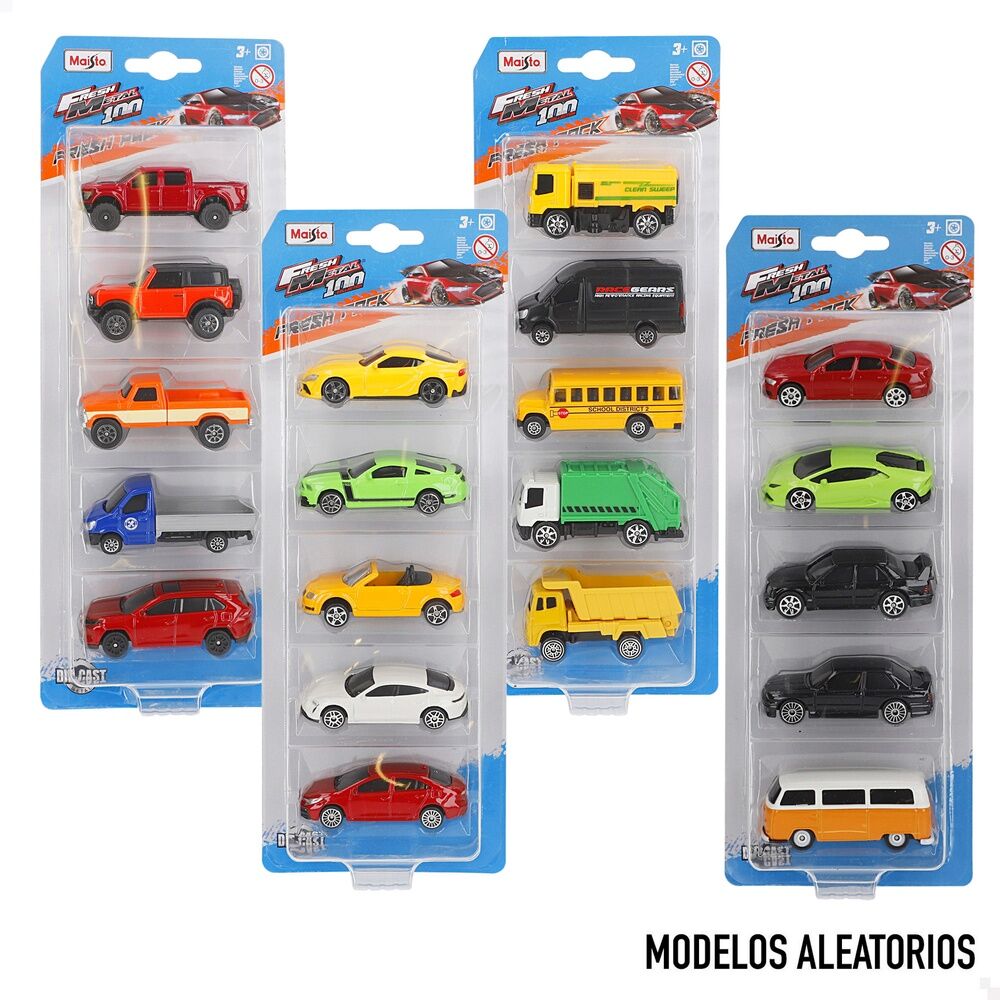 Imagen 4 - Blister 5 Coches Surtido