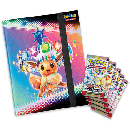 Imagen 3 - Blister Juego Cartas Coleccionables Binder Collection Evoluciones Prismaticas Pokemon Español