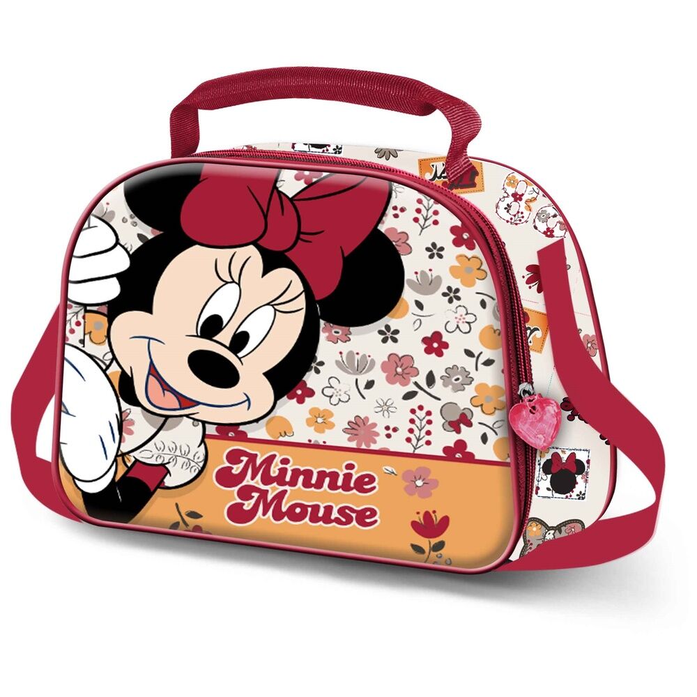 Imagen 1 - Bolsa Portameriendas 3D Flowered Minnie Disney