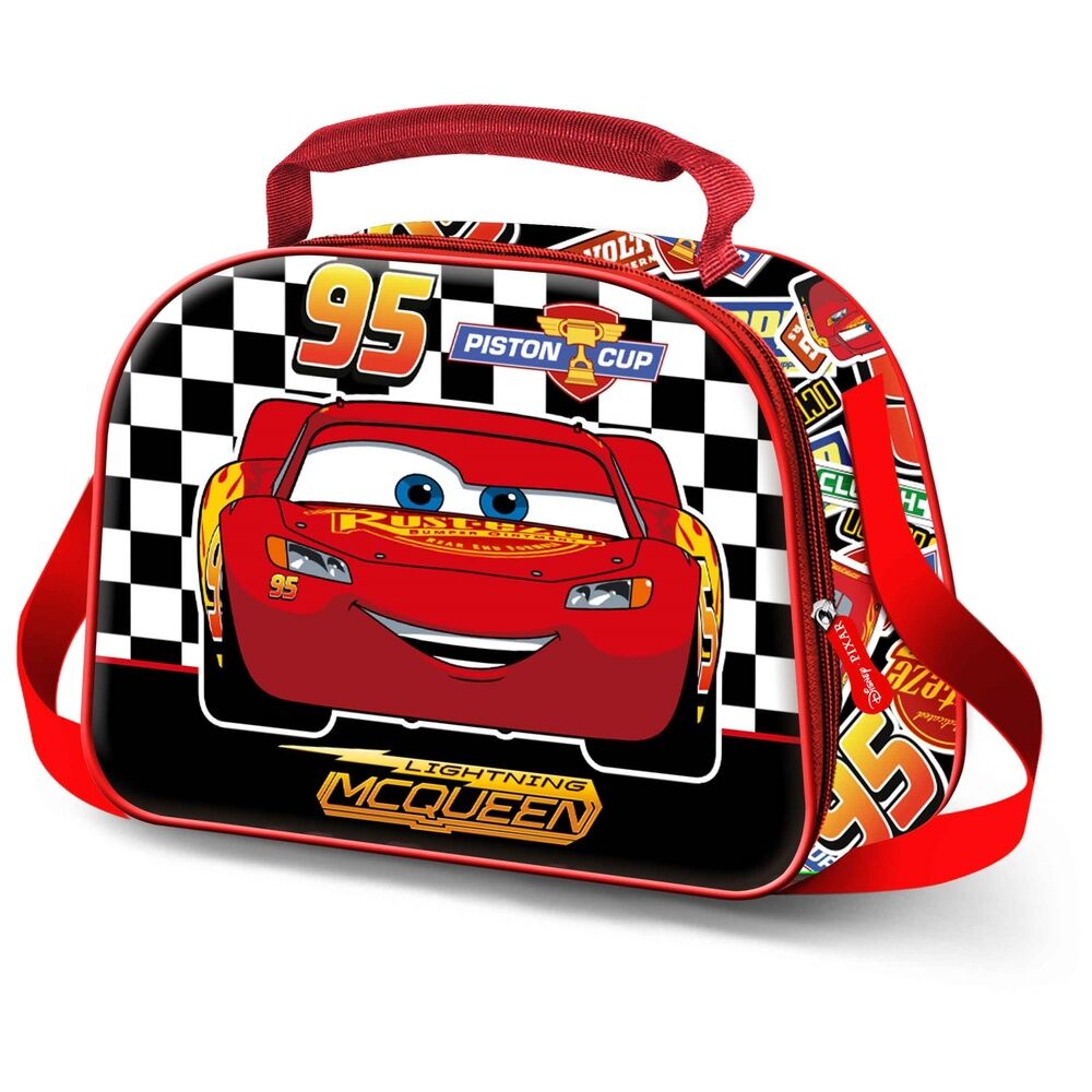Imagen 1 - Bolsa Portameriendas 3D Racer Cars 3 Disney Pixar 31Cm