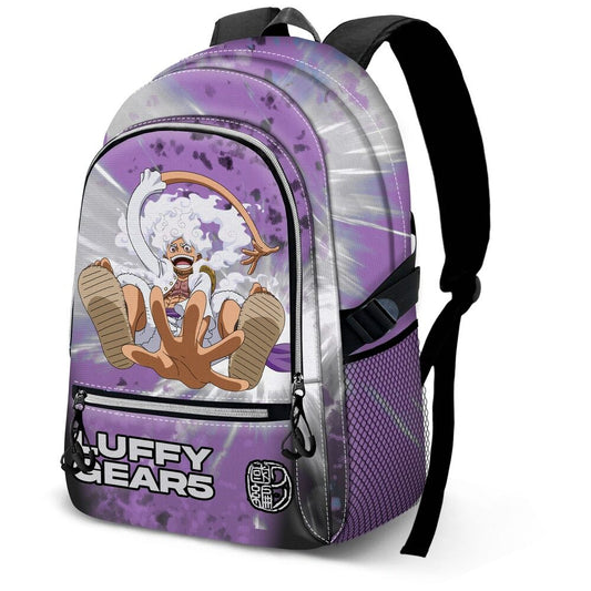 Imagen 1 - Mochila Luffy Gear 5 One Piece 44Cm Adaptable