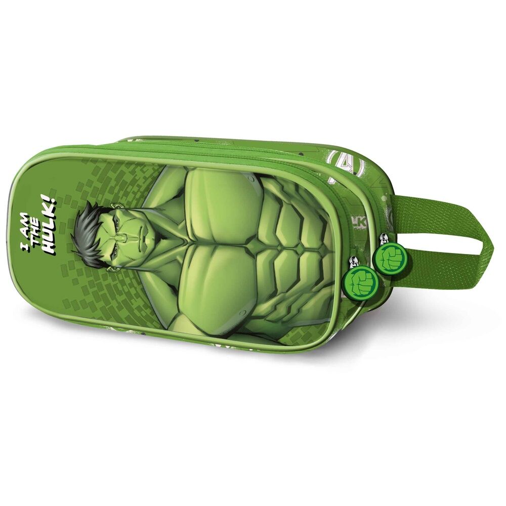 Imagen de Portatodo 3D Rage Hulk Marvel Doble parte de nuestra colección en Espadas y más, sitio oficial.
