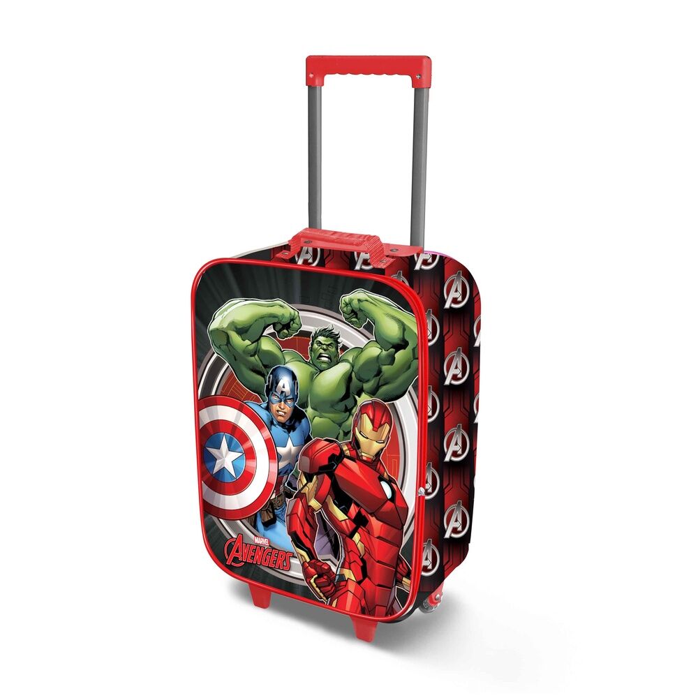 Imagen 1 - Maleta Trolley 3D Almighty Los Vengadores Avengers Marvel 52Cm