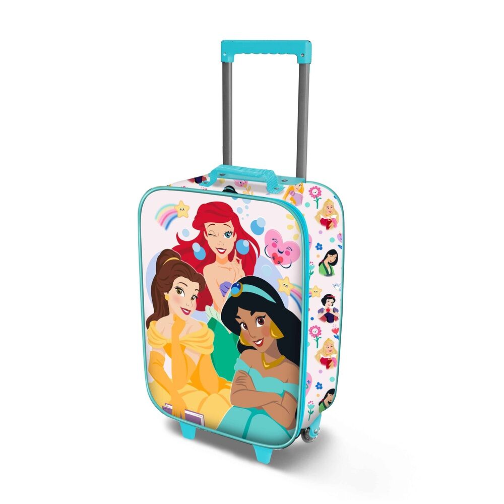 Imagen 1 - Maleta Trolley 3D Flowers Princesas Disney 52Cm