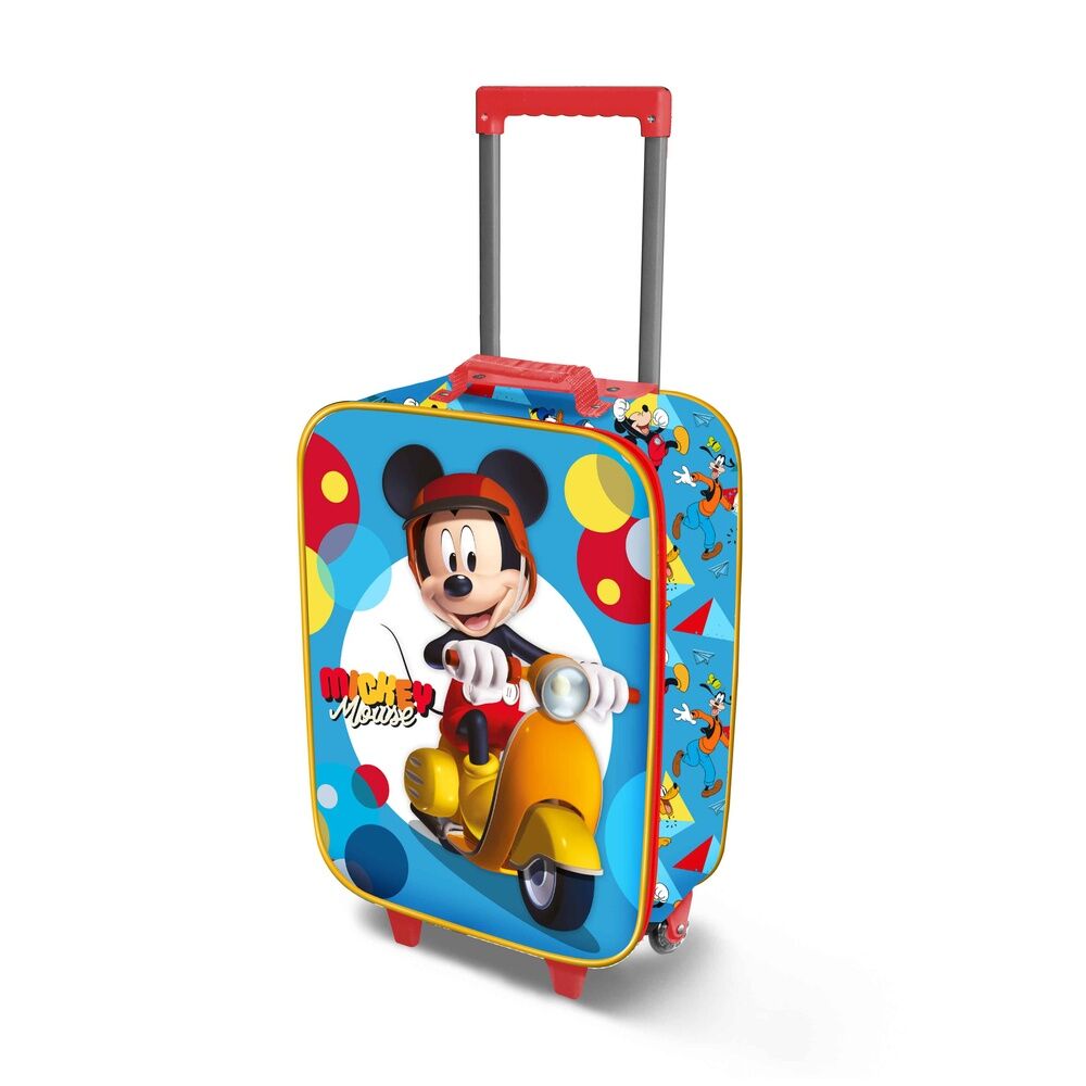 Imagen 1 - Maleta Trolley 3D Scooter Mickey Disney 52Cm