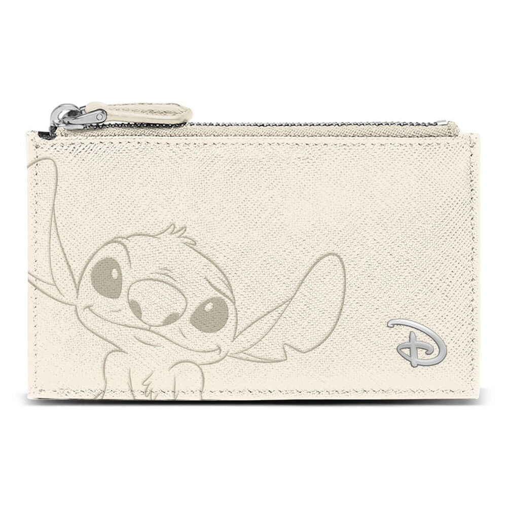 Imagen de Tarjetero Cream Stitch Disney parte de nuestra colección en Espadas y más, sitio oficial.