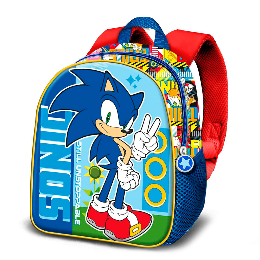 Imagen 1 de Mochila 3D Sonic The Hedgehog 31Cm