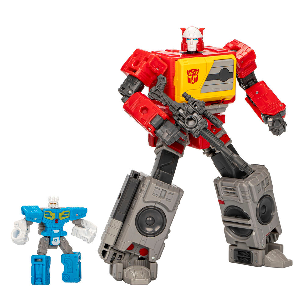 Imagen 2 - Figura Autobot Blaster & Eject Voyager Class Transformers Studio Series 16,5Cm