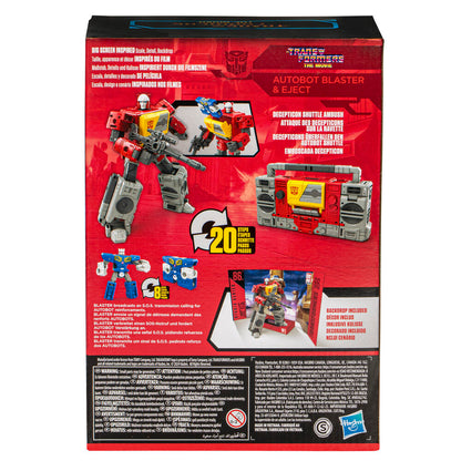 Imagen 4 - Figura Autobot Blaster & Eject Voyager Class Transformers Studio Series 16,5Cm