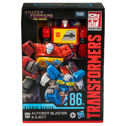 Imagen 1 - Figura Autobot Blaster & Eject Voyager Class Transformers Studio Series 16,5Cm