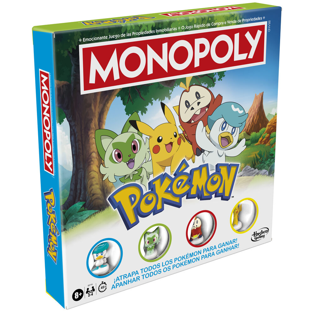 Imagen 1 - Juego Mesa Monopoly Pokemon Español