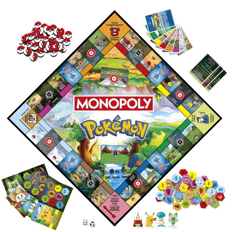 Imagen 5 - Juego Mesa Monopoly Pokemon Español