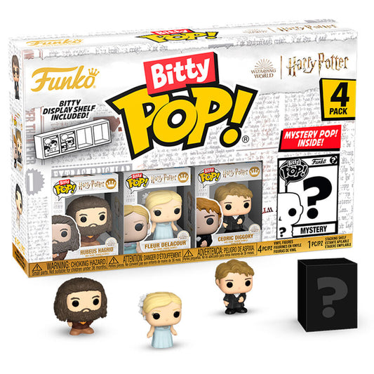 Imagen 1 - Blister 4 Figuras Bitty Pop Harry Potter Hagrid