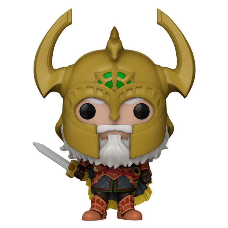 Imagen de Figura Pop El Señor De Los Anillos La Guerra De Los Rohirrim Helm Hammerhand parte de nuestra colección en Espadas y más, sitio oficial.