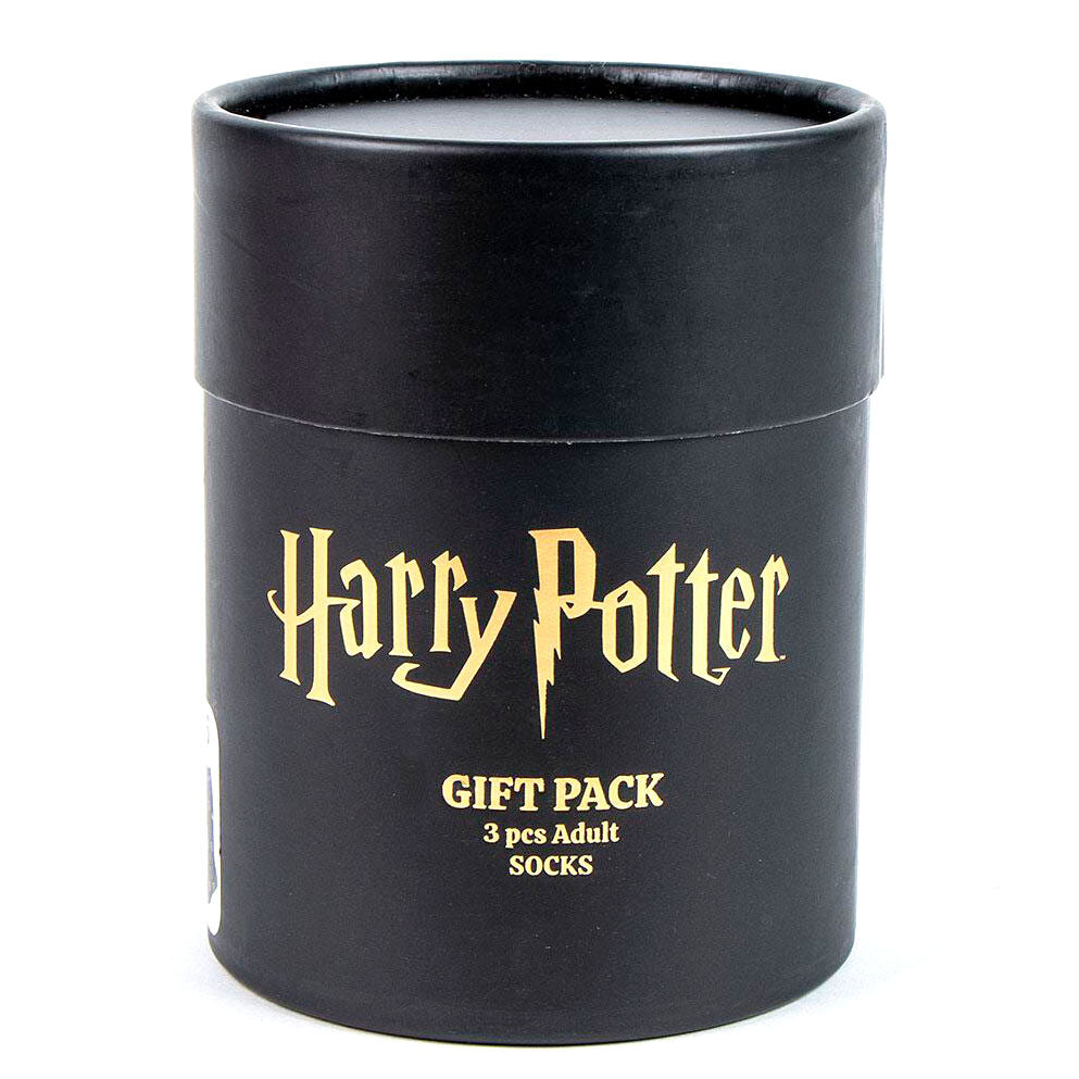 Imagen de Set 3 Calcetines Harry Potter Adulto Surtido parte de nuestra colección en Espadas y más, sitio oficial.