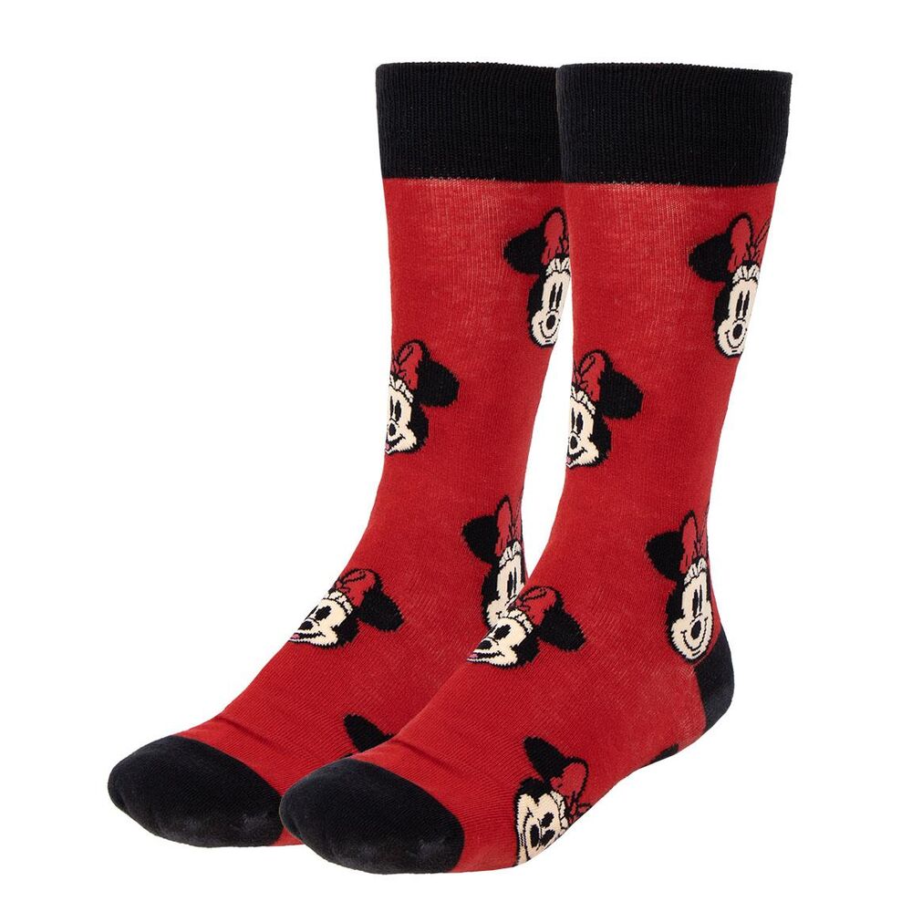 Imagen de Set 3 Calcetines Minnie Disney Adulto Surtido parte de nuestra colección en Espadas y más, sitio oficial.