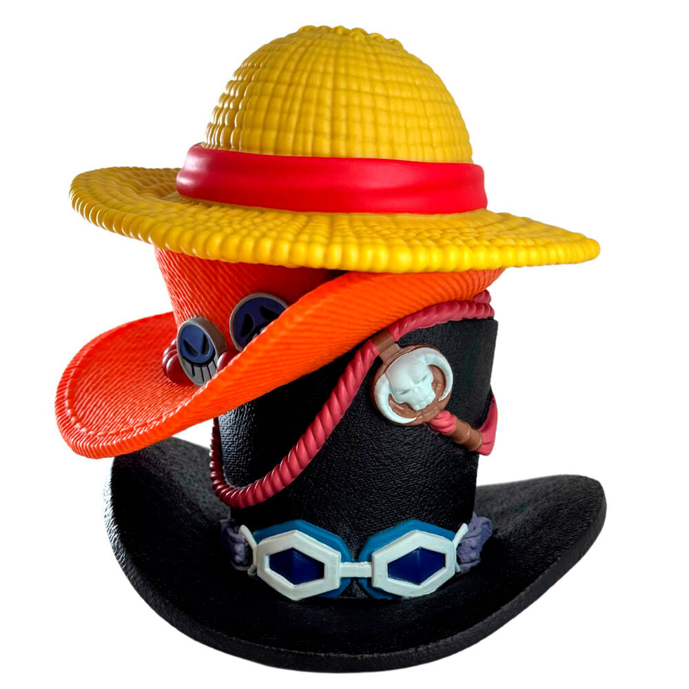 Imagen 1 - Figura Hucha Pila Sombreros One Piece 16Cm