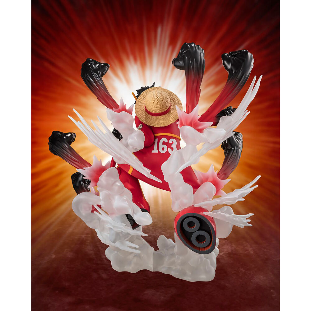 Imagen 3 - Figura S.h. Figuarts Zero Monkey D Luffy Gum Gum Hawk Gatling Extra Battle One Piece 18Cm