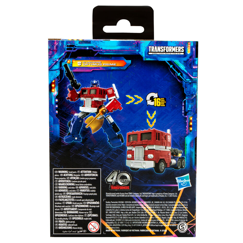 Imagen de Figura Gi Universe Optimus Prime Deluxe Class Transformers Legacy United parte de nuestra colección en Espadas y más, sitio oficial.