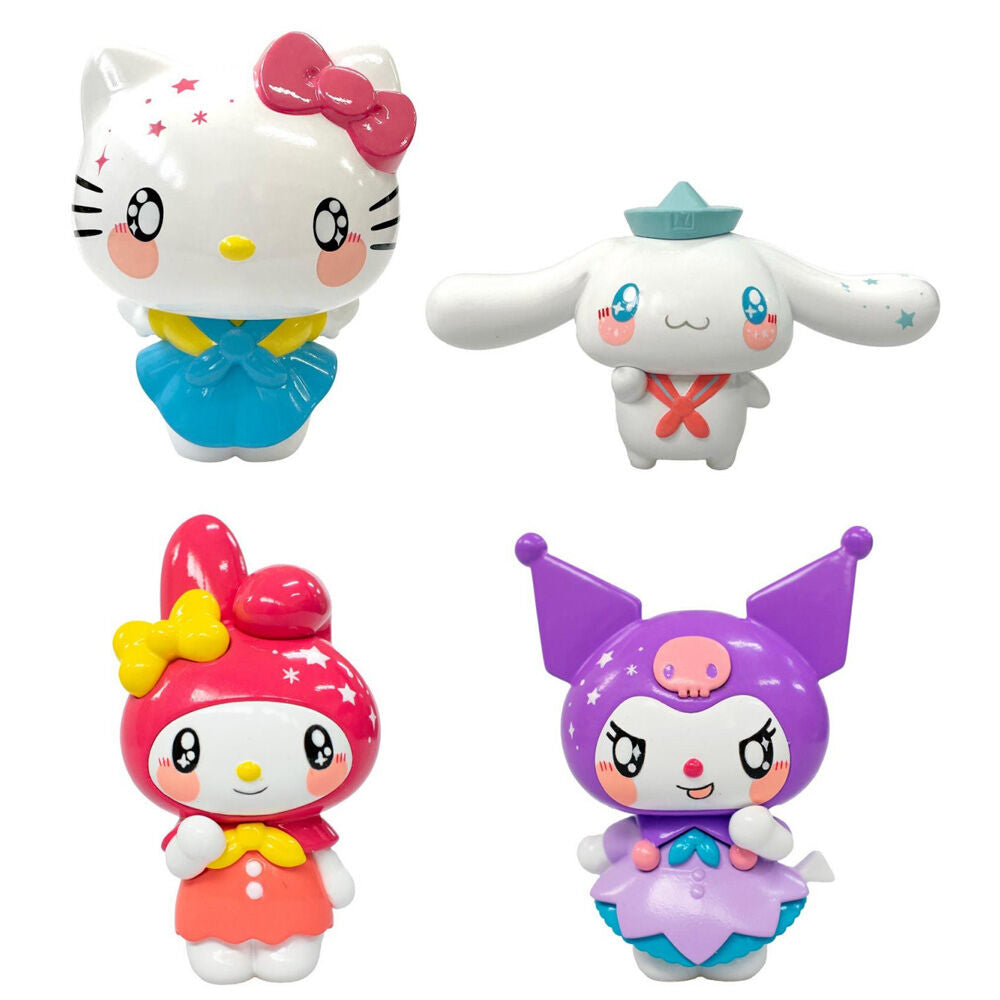 Imagen 2 de Blister 4 Figuras Hello Kitty Friends