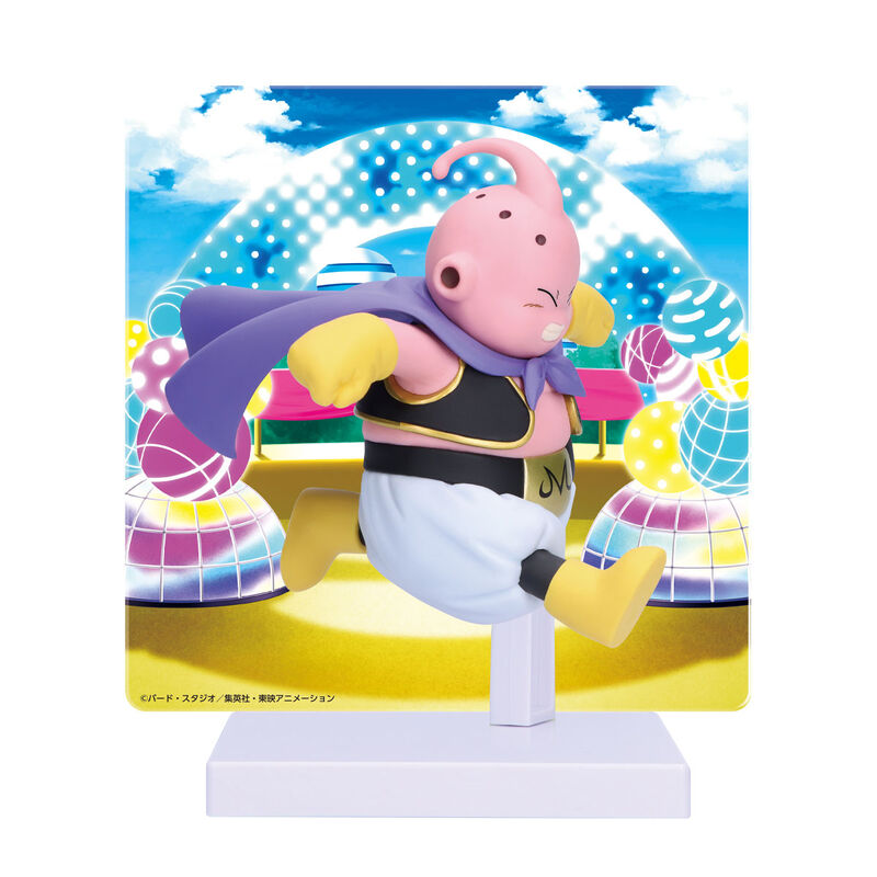 Imagen 1 - Figura Majin Buu With Panel Dragon Ball Daima 13Cm