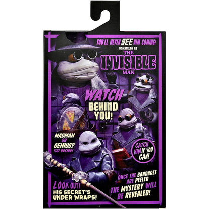 Imagen de Figura Ultimate Donatello Hombre Invisible Universal Monster Tortugas Ninja 18Cm parte de nuestra colección en Espadas y más, sitio oficial.