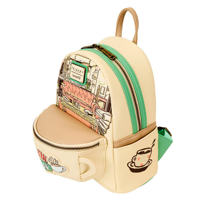 Imagen de Mochila Central Perk Friends Loungefly 26Cm parte de nuestra colección en Espadas y más, sitio oficial.