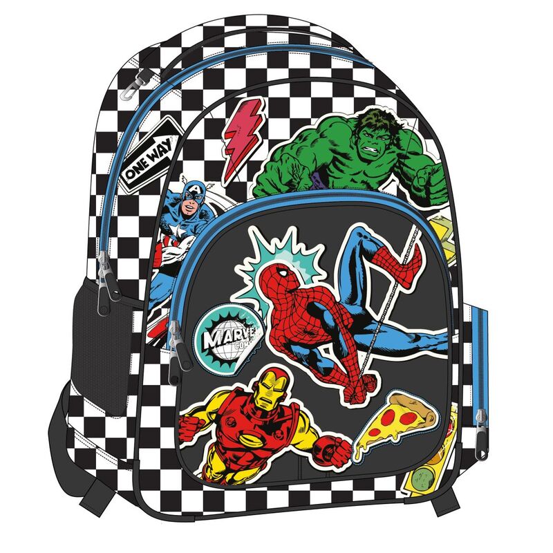 Imagen de Mochila Los Vengadores Avengers Marvel 42Cm parte de nuestra colección en Espadas y más, sitio oficial.