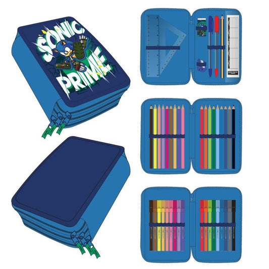 Imagen 1 de Plumier Sonic Prime Triple 2
