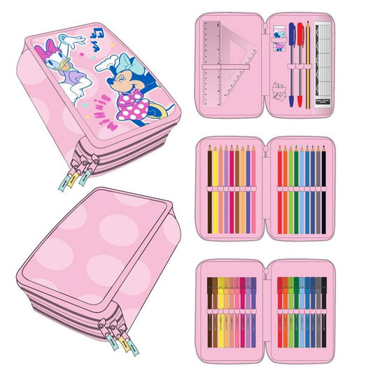 Imagen de Plumier Minnie Disney Triple 2 parte de nuestra colección en Espadas y más, sitio oficial.