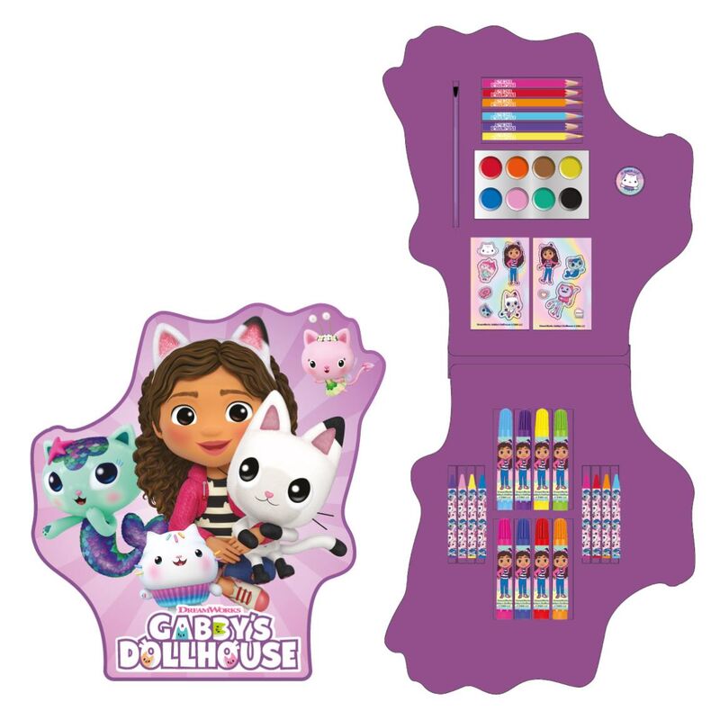 Imagen de Set Coloreable La Casa De Muñecas De Gabby parte de nuestra colección en Espadas y más, sitio oficial.