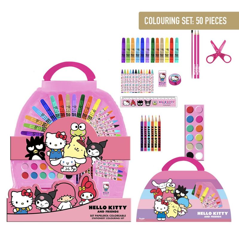 Imagen 1 - Set Papeleria Hello Kitty 50Pzs