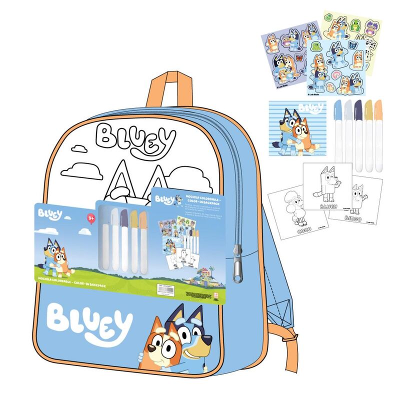 Imagen de Set Mochila Diy Bluey parte de nuestra colección en Espadas y más, sitio oficial.