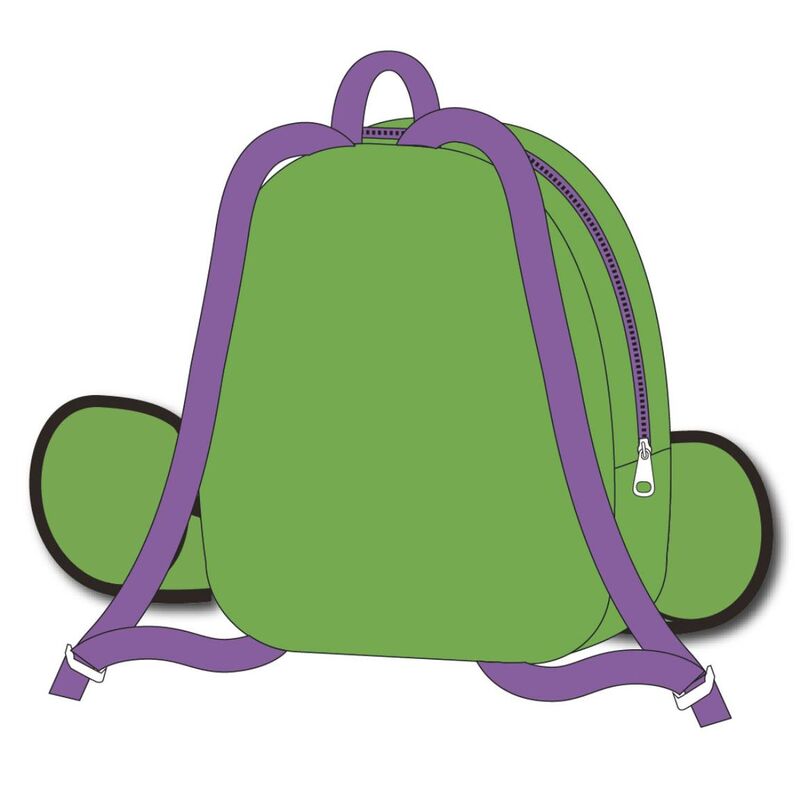 Imagen 2 - Mochila Peluche Hulk Marvel 22Cm