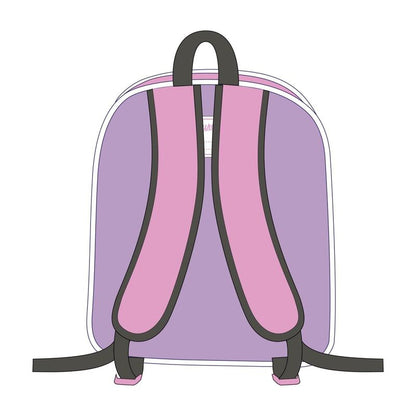Imagen 2 - Mochila 3D Kuromi Hello Kitty 28Cm