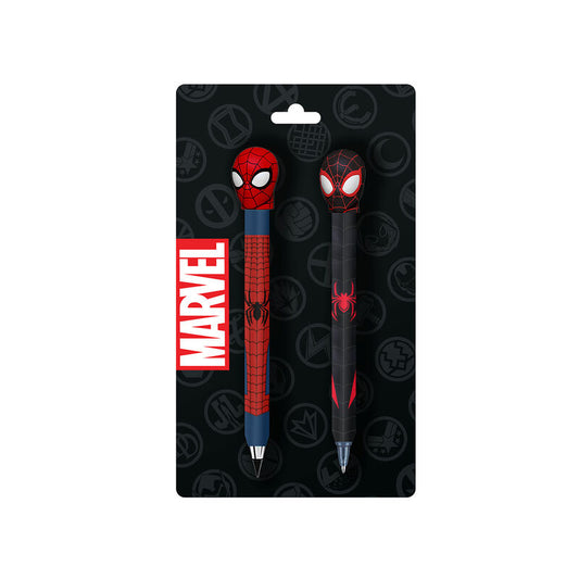Imagen de Blister Boligrafo + Lapiz Spiderman Marvel parte de nuestra colección en Espadas y más, sitio oficial.