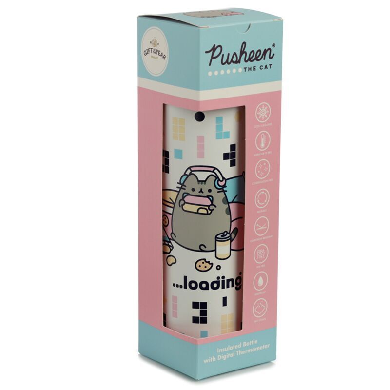 Imagen de Botella Termo Gato Pusheen 450Ml parte de nuestra colección en Espadas y más, sitio oficial.