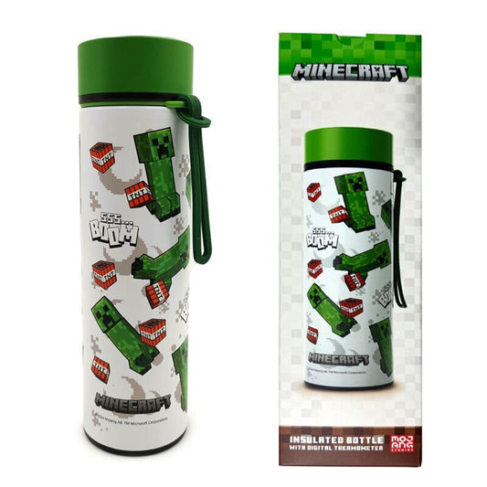 Imagen de Botella Termo Minecraft 450Ml parte de nuestra colección en Espadas y más, sitio oficial.