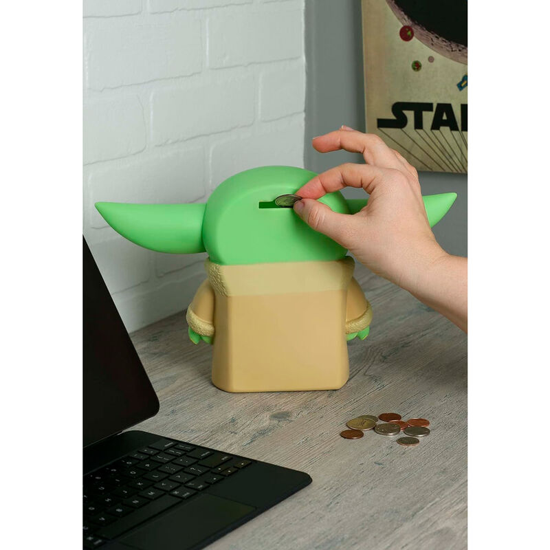 Imagen 2 - Figura Hucha Yoda The Child Star Wars 20Cm