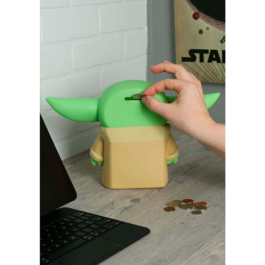 Imagen 2 - Figura Hucha Yoda The Child Star Wars 20Cm