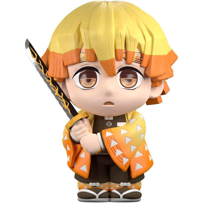 Imagen de Figura Hucha Zenitsu Agatsuma Demon Slayer Kimetsu No Yaiba 20Cm parte de nuestra colección en Espadas y más, sitio oficial.