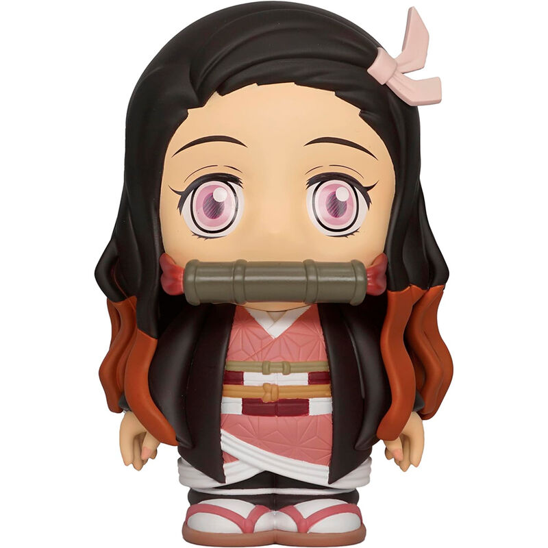 Imagen 1 - Figura Hucha Nezuko Kamado Demon Slayer Kimetsu No Yaiba 20Cm