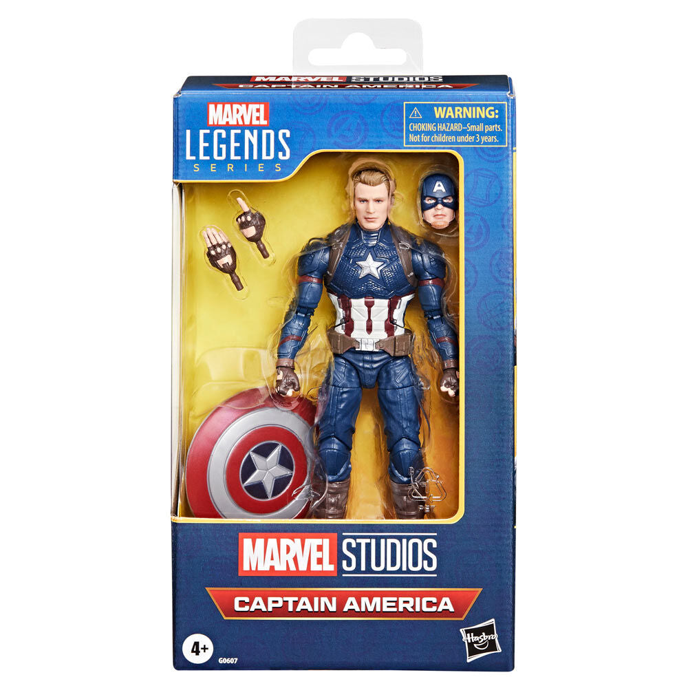 Imagen 1 - Figura Capitan America Vengadores Avengers: Endgame Marvel Legends Series 15Cm