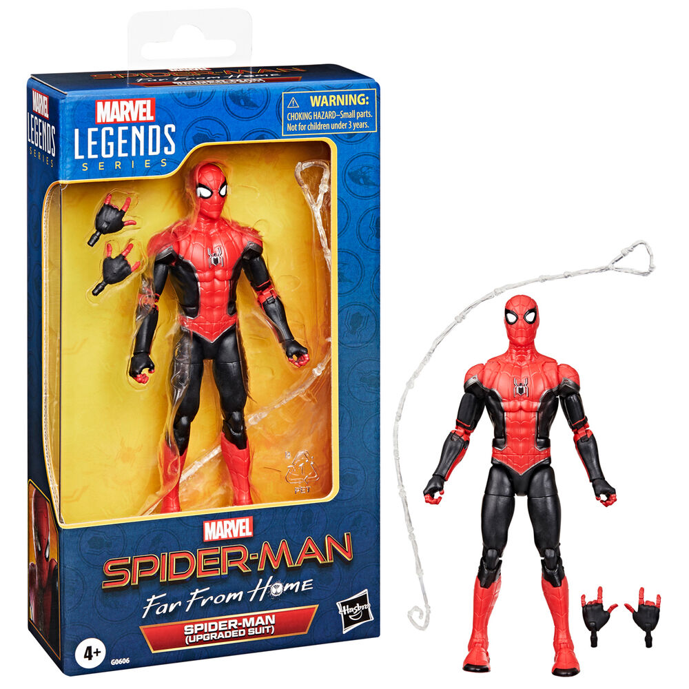 Imagen 7 - Figura Spider-man Upgraded Suit Spider-man: Lejos De Casa Marvel Legends Series 15Cm