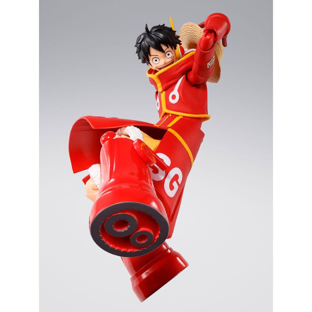 Imagen 2 - Figura S.h. Figuarts Monkey D Luffy Future Island Egghead One Piece 15Cm