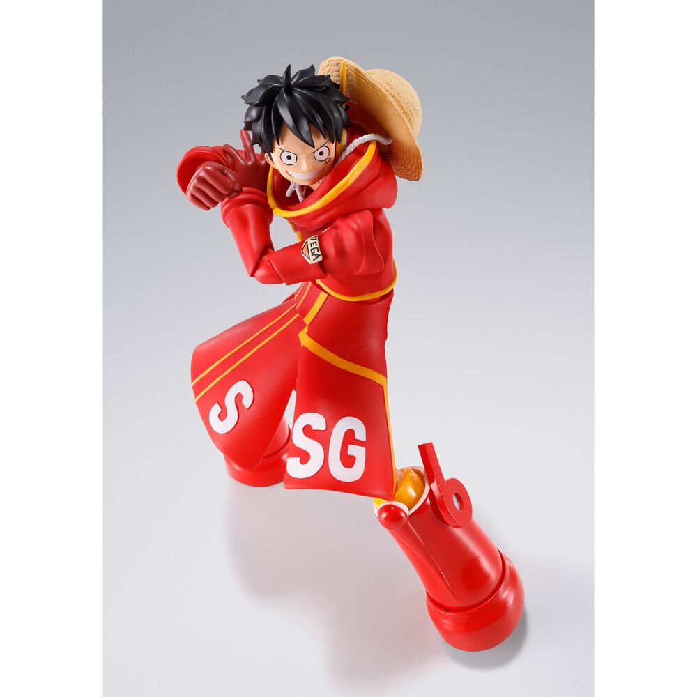 Imagen 5 - Figura S.h. Figuarts Monkey D Luffy Future Island Egghead One Piece 15Cm